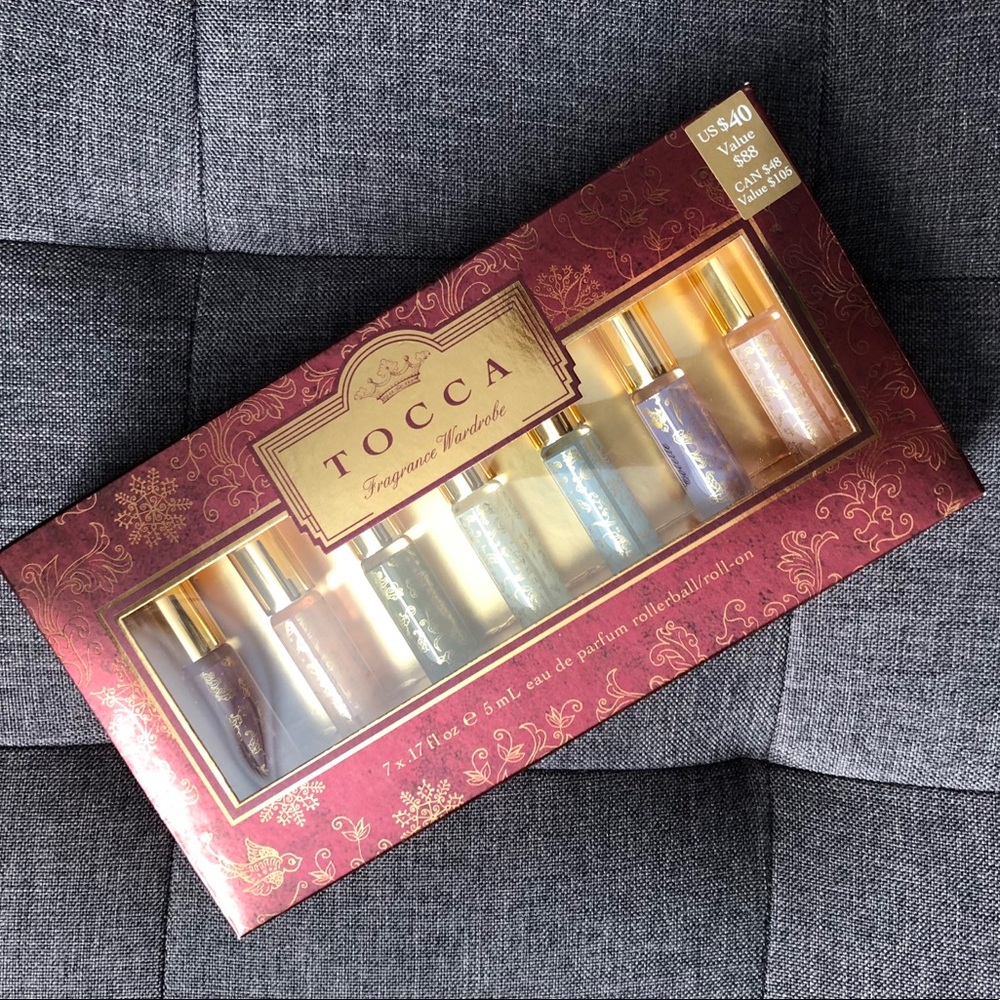 Tocca / fragrance rollerball sampler set